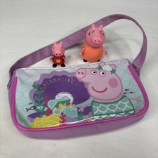 Peppa Pig  Pink/purple Girl’s Handbag And Figures