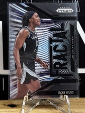 2025 Panini Prizm WNBA Jackie Young Fractal Insert