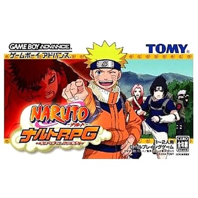 Naruto Path of the Ninja GAMEBOY ADVANCE Japan Version
