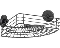 Duschkorb Wenko Vacuum-Loc Bari Schwarz 24735100