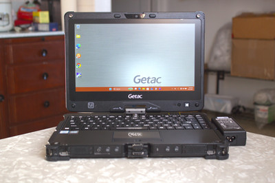 Getac V110 G5 i7-8665U 512GB SSD 16GB RAM Touch 4G GPS Barcode 2xBattery 3622Hrs