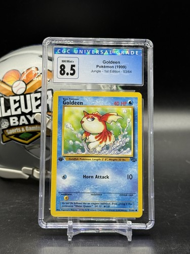 Goldeen (1st Edition) graded CGC 8.5 for sale on eBay