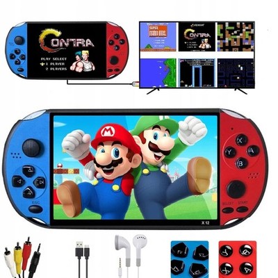 X12plus 16GB Handheld Spielkonsole 1000 Spiele MP4 7'' Video Game Consoles