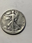 1933 S  Walking Liberty Half Dollar 90% Silver Circulated V/F Strong Detail N503