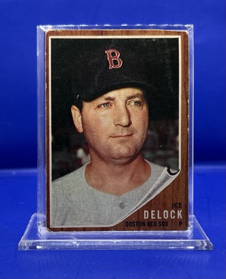 1962 Topps #201 Ike Delock Boston Red Sox 