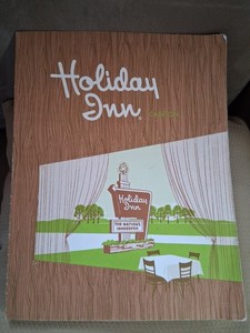 Canton Ohio Vintage Holiday Inn  Menu  French Fries .25 Cents