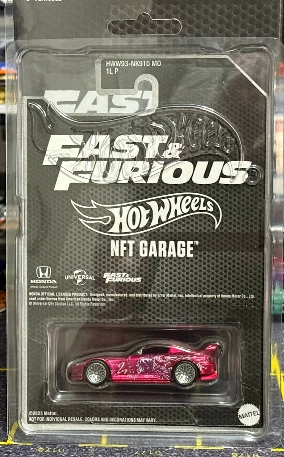 Hot Wheels Fast & Furious Suki's Honda S2000 Premium LE 1849 NFTG Garage F&F - Image 2 of 4