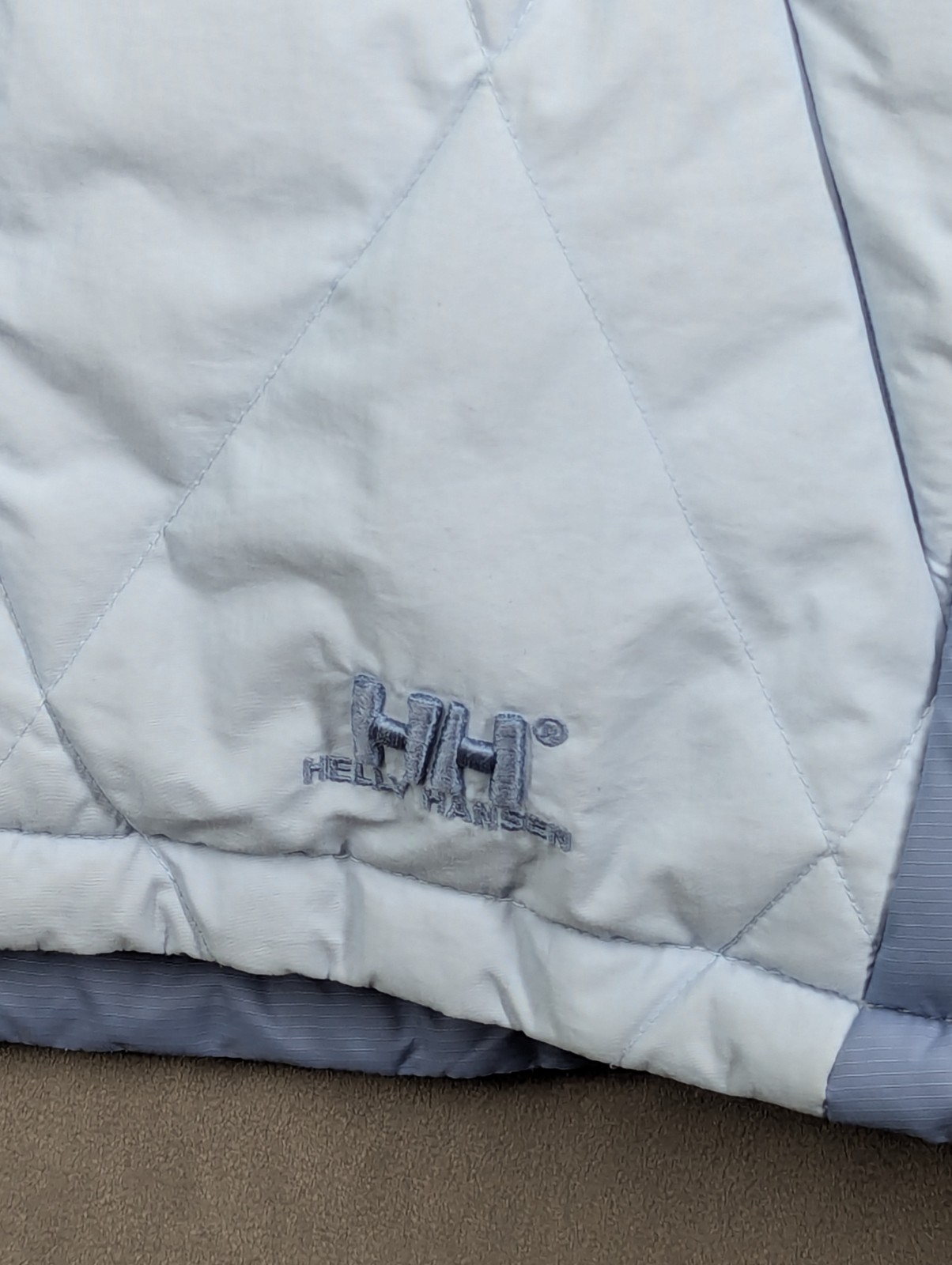 Helly Hansen Gilet Women's Size Small Down Filled Hooded Full Zip Pockets Blue image 3