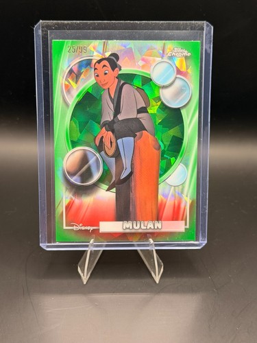 2026 Topps Chrome Disney Sapphire Mulan /99