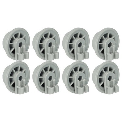 8x Korbrolle Unterkorb für Quelle Vorwerk Neff Siemens Thermador Pitsos Profilo