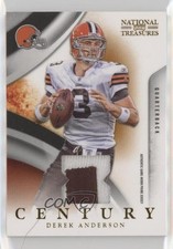 2009 Playoff National Treasures Century Materials Prime 50/50 Derek Anderson z5i