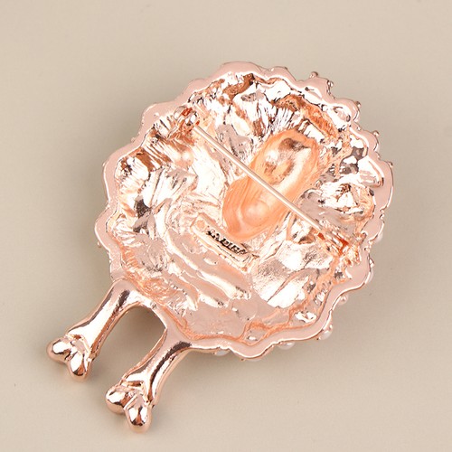 Cartoon Animal Brooch Inlaid Pearls Lucky Lovely Sheep Brooch Alloy Brooch Gi WG - Picture 4 of 9