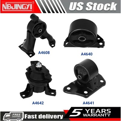 4Pcs Engine Motor & Trans Mount  Set for 2003-2006 Mitsubishi Outlander 2.4L FWD