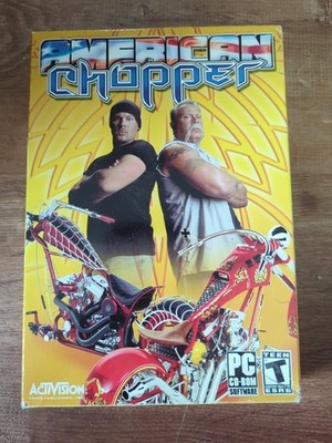 American Chopper PC CD- Rom, Rated T for Teen, 4 disc set Teutul 2004