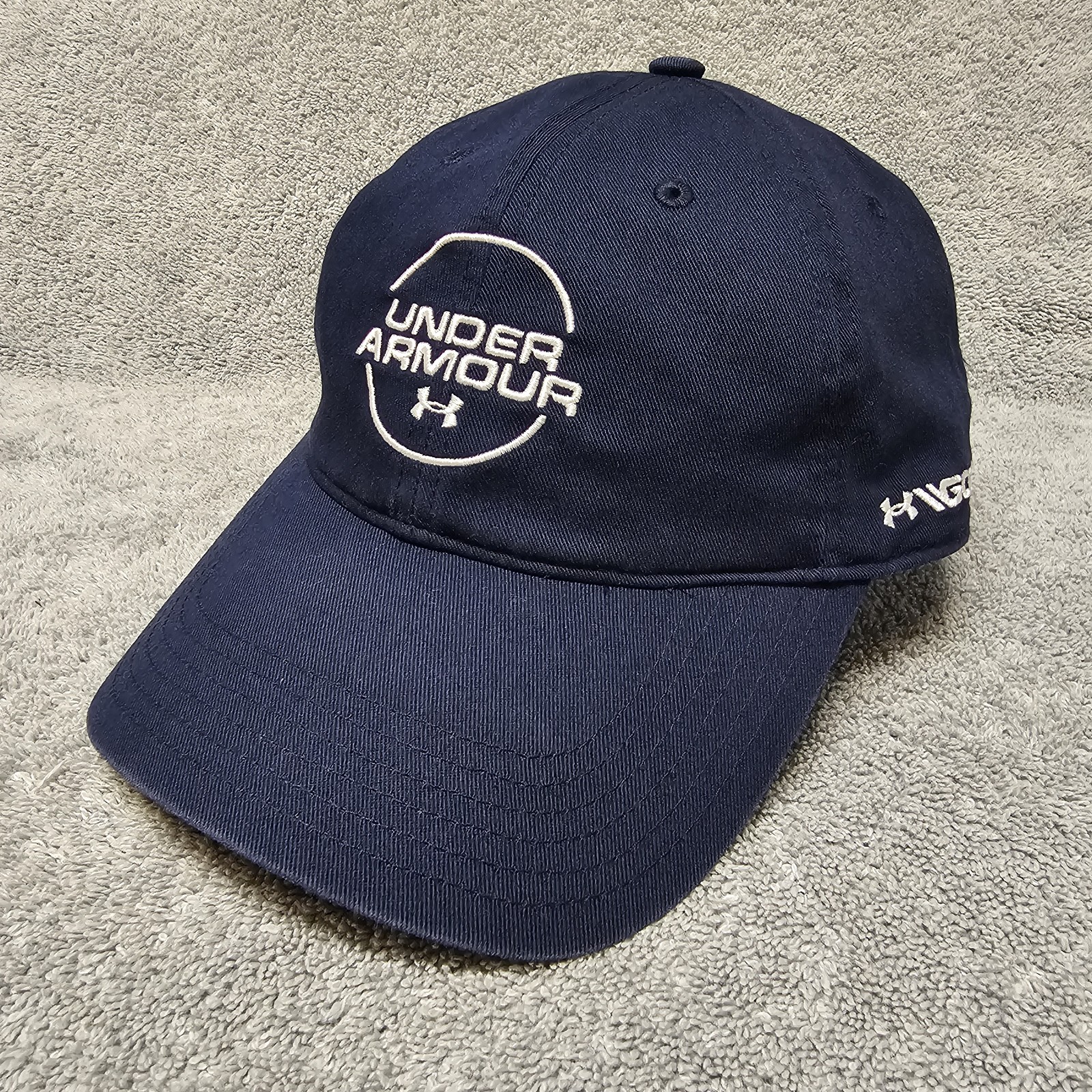 Under Armour Jordan Spieth Golf Hat Baseball Cap Blue Dad Ca