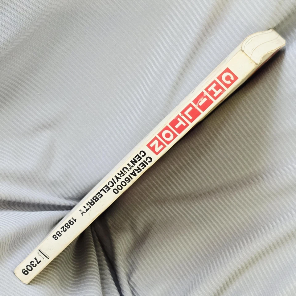 Manual de reparación de Chilton Celebrity/Century/Cutlass Ciera/6000 1982-92 pieza # 7309 Foto 2 de 4