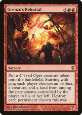 Grenzo&apos;s Rebuttal [Conspiracy] Moderately Played