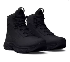New Under Armour Stellar G2 Men’s Tactical Boots – Black Pitch Gray