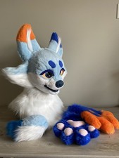 On Hold - Tide Pod Fox Mini Partial Fursuit Kostüm