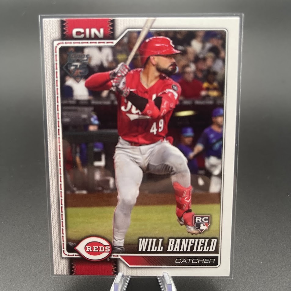 2026 Topps #247 Will Banfield - Cincinnati Reds RC