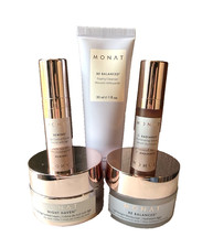 Monat Skin Care Travel Size Set 5 C. Radiance Be Balanced Rewind Night Haven