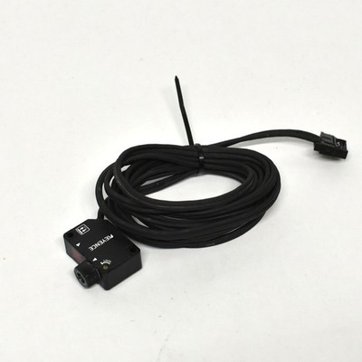 Keyence LV-NH32 Sensor Head Spot Reflective Adjustable Beam Spot w/ Cable 2m