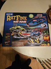 MATCO TOOLS RAT FINK Electric Racing Slot Car Set Open Box  complete PDNV611