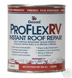 Proflex RV White Instant Roof Repair for RV Camper Motorhome Trailer  - Picture 1 of 1