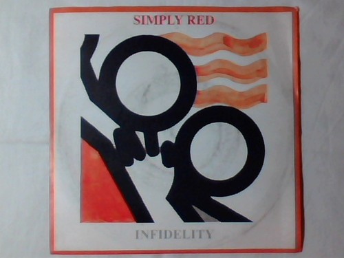 SIMPLY RED Infidelity 7" ITALY NEU