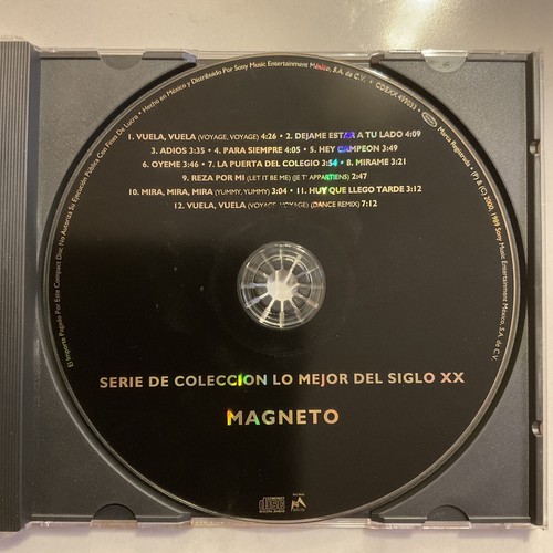 Magneto - Vuela Vuela - Serie De Colección CD con Remix IMPORTADO de Mexico - Picture 3 of 3