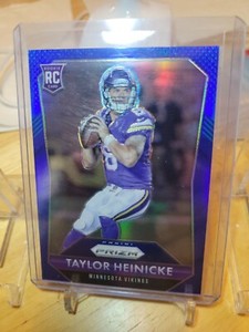 🟥🟧2015 PRIZM TAYLOR HEINICKE BASE ROOKIE BLUE REFRACTOR SP WASHINGTON/OLD DOM