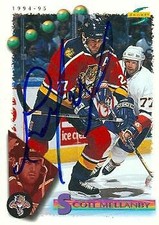 Scott Mellanby autographed Hockey Card (Florida Panthers) 1994 Score #102