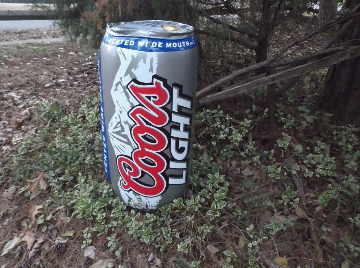 Coors Light Vented Can