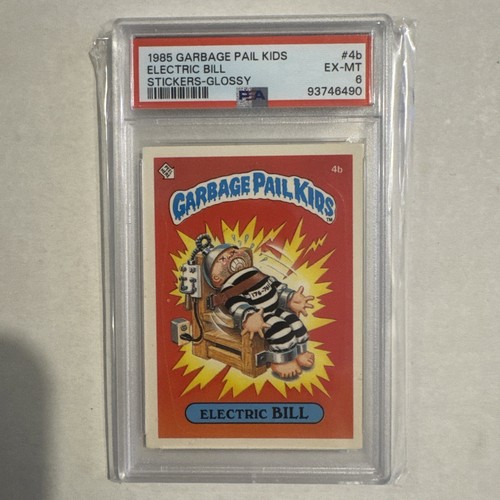 Electric Bill GLOSSY PSA 6 Garbage Pail Kids