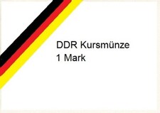 DDR M&uuml;nzen Kursm&uuml;nzen 1 Mark Auswahl nach Jahr