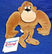 GEORGE OF THE JUNGLE beanbag plush NWT Disney Store 8" w/Tag gorilla ape