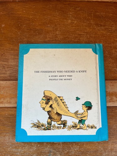 Vintage Rare Hardcover Book - THE FISHERMAN WHO NEEDED A KNIFE by Marie Winn ill - Bild 5 von 9