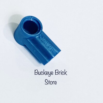 NEW Lego Metal Blue Technic,Axle & Pin Connector Angled #1 -x1