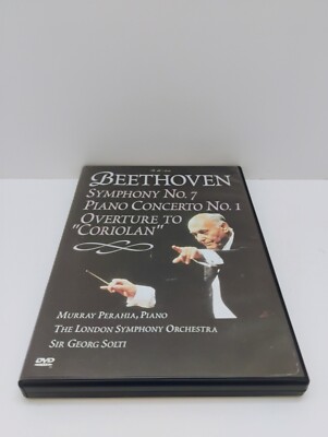 Beethoven Symphony No. 7: Sir Georg Solti DVD 2002 Image Ent VG London Symphony 