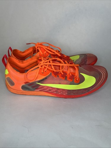 Nike Men's Zoom Victory Waffle 5 Track Shoes Orange Volt AJ0846-801 Lot Size 9.5 - Picture 4 of 15