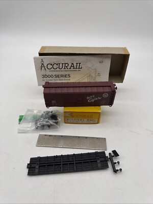 Accurail Missouri Pacific 3018 40' Double Door Steel Box Kit Route of the Eagles