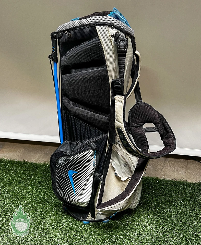 Bolsa de golf Nike Golf Performance híbrida 14 vías carro/soporte azul/blanco/negro Foto 4 de 4