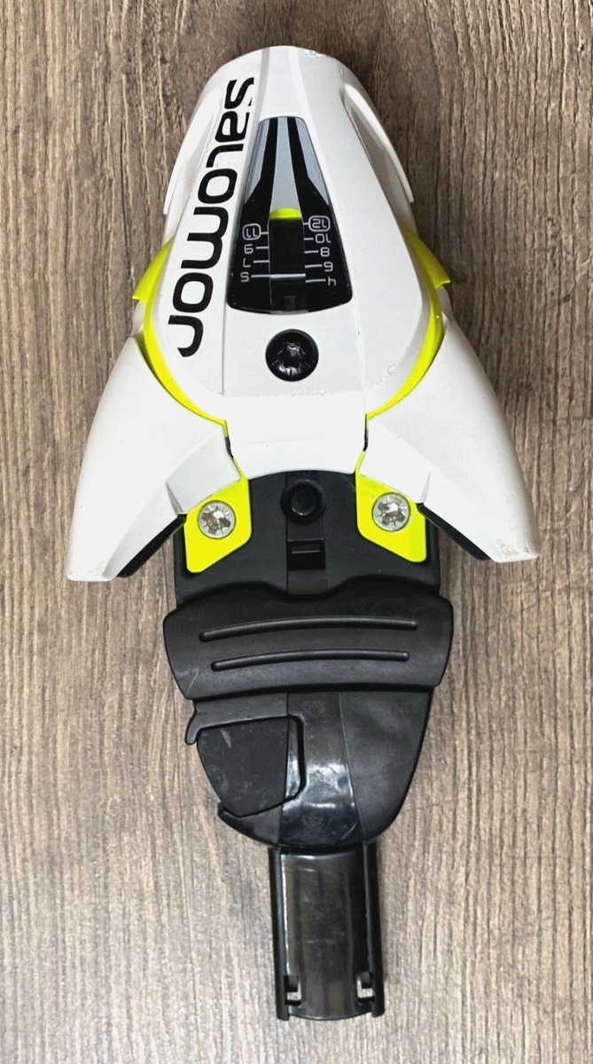 Salomon XT 12 Ski bindings din - 4/12 white-yellow | eBay