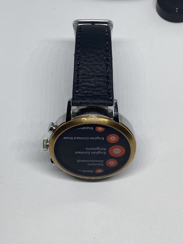 Fossil Gen 4 Authentic Digital Dial Smart Watch Custom Band FTW6016 AB160 - Picture 9 of 11