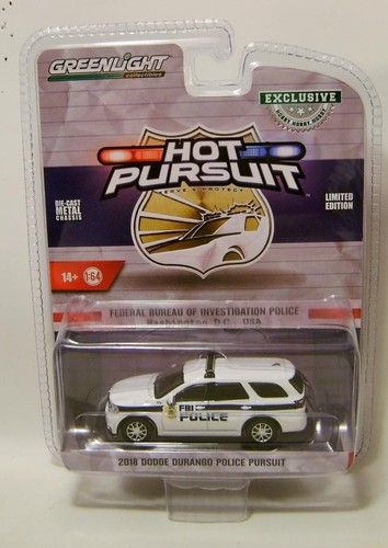 2018 '18 DODGE DURANGO FBI POLIZEI HOT PURSUIT GRÜNES LIGHT 2023