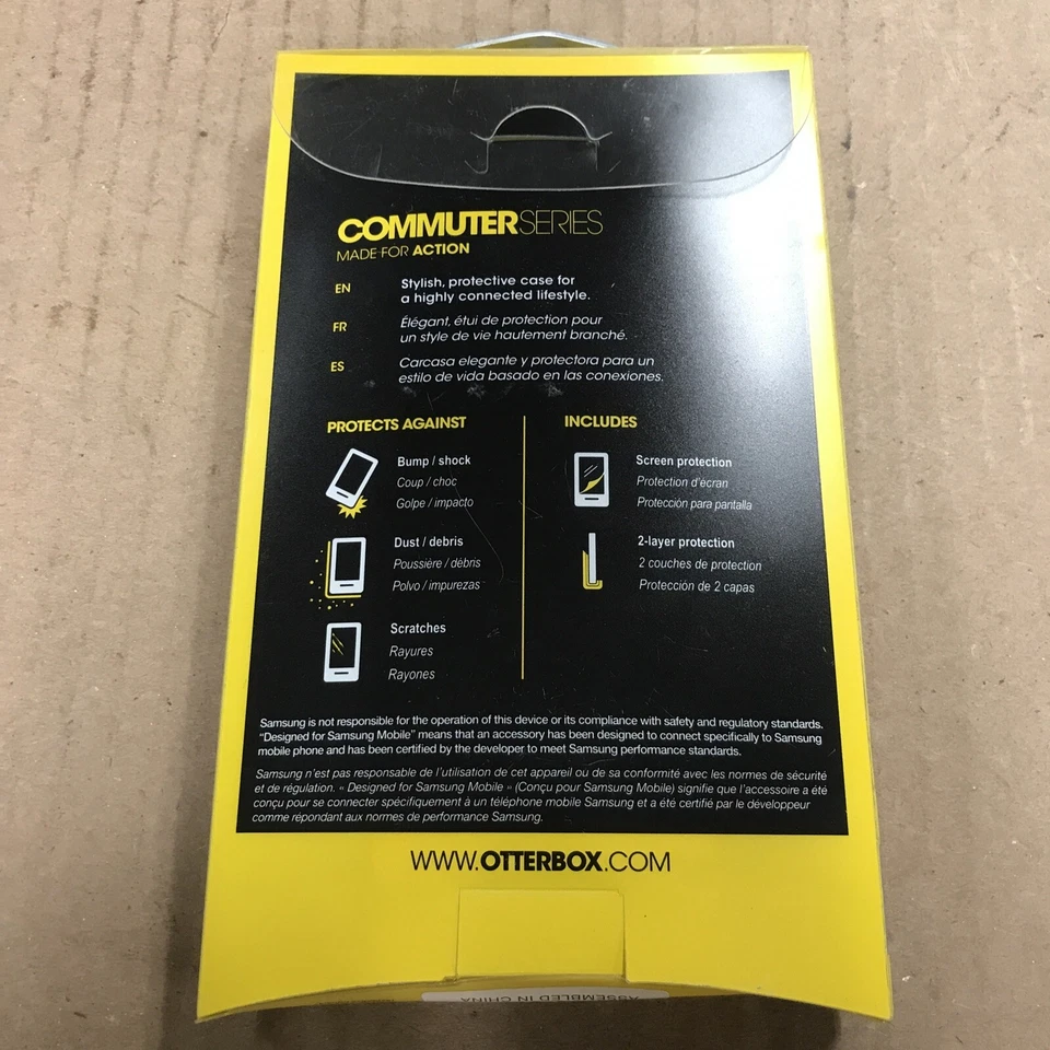 New Original Otterbox Commuter Series Case For Samsung Galaxy S4  - Image 2 of 2
