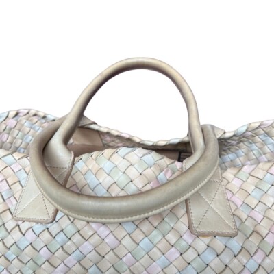 Bottega Veneta Cabat Medium Tote Limited Edition Multi Beige