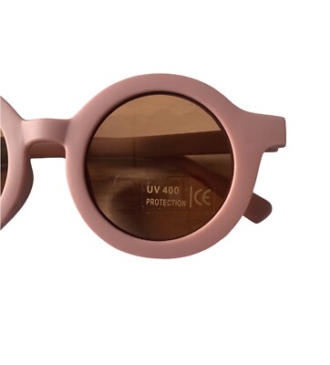 GapKids Retro Round Plum Purple Sunglasses UV 400 Protection  display picture 3