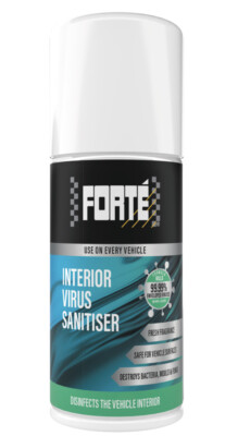 2 x Forté Interior Virus Desinfektionsmittel, tötet 99,99% der Viren