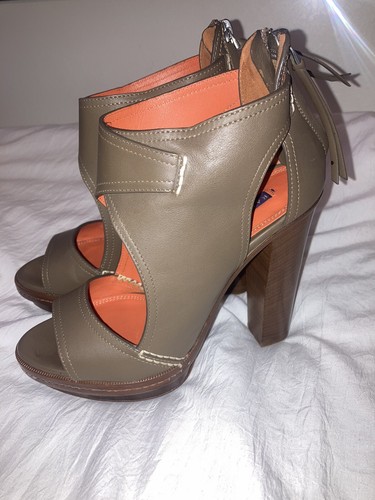 Ralph Lauren Collection Purple Label Platform Sandal Brown Sz 37 US 6-1/2 Italy - Picture 16 of 22